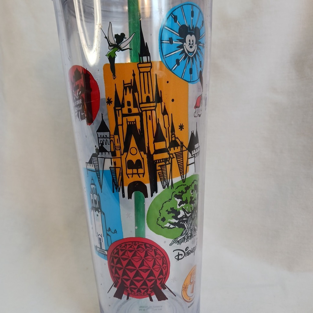 Starbucks Disney Parks Magic Kingdom 24 oz Cold Cup Tumbler